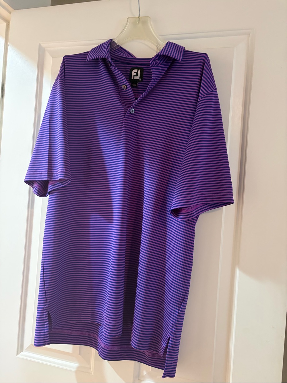 Foot Joy Striped Men's Golf Polo
